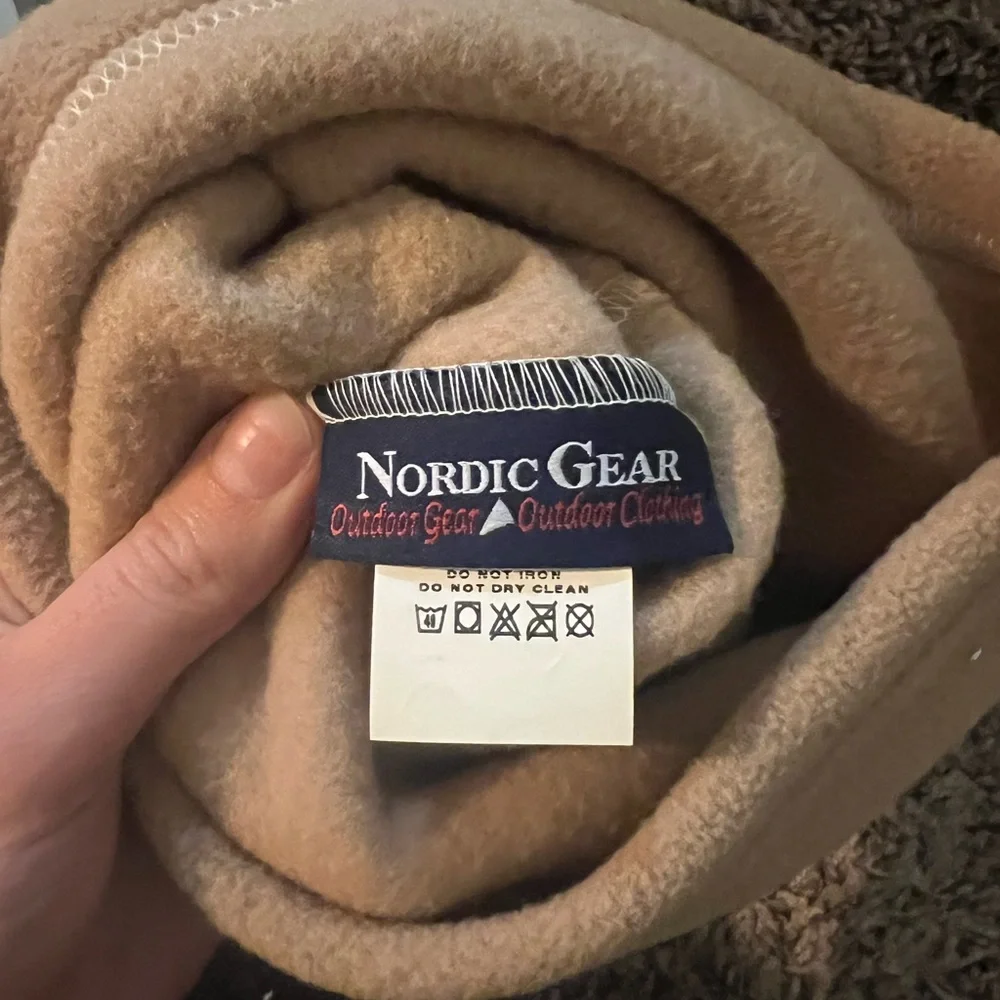 Tan Fleece Neck Gaiter